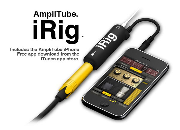 iPhoneがギター・アンプになるアプリ「irig」