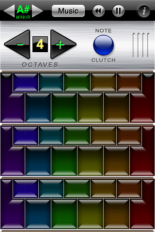 iPhoneのギター・アプリ「RIFF」